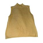 White Stag Yellow Ribbed Turtleneck Sweater Photo 0