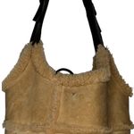 UGG ‎ Thick Suede Sherpa Purse Shoulder Bag Photo 1