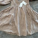 NWT Seed Heritage Textured Gingham Puff Sleeve Mini Dress Size 10 Cottagecore Bo Photo 6