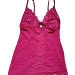 Victoria's Secret  Fairycore Whimsigoth Lace Red Cami Top Open Front Tank XS Photo 2