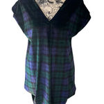 Vineyard Vines  Womens Plaid Velvet Dress Sz S Photo 0