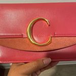Chloé EST. Retail $1,500 CHLOÉ Scarlet Pink C Ring Crossbody Bag Photo 2