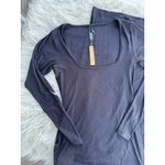 SKIMS Soft Lounge Long Sleeve Dress Onyx Size XL Photo 4