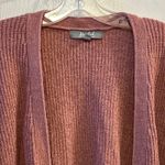 Marled Reunited Clothing Open Front Dolman Sleeve Cardigan M Dusty Rose Pink Photo 3