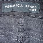 Veronica Beard Debbie Button Fly High Rise Skinny Jeans in Raven Black Sz 29/8 Photo 6