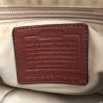 Coach Brown Leather Tote Duffle Crossbody Shoulder Bag with Front Zipper Vintage Photo 12