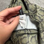 Onzie Green Black Snakeskin Smooth Legging Animal Print High Waist Small Medium Photo 6