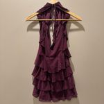 Generation Outcast Clothing Purple Ruffle Mini Dress Photo 3