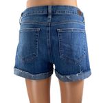 Paige  Jimmy Jimmy Women's Blue Medium Wash Mid Rise Denim Jean Shorts Size 27 Photo 2