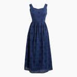 NWT JCrew Factory Petite Eyelet Midi Dress Photo 3
