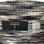 T Tahari Tahari Heathered Black Turtleneck Long Sleeve Shirt Photo 2