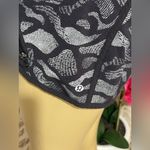 Lululemon athletica Black and Gray Patterned Athletic Shorts Photo 9