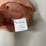 Le Kasha Womens Peach Linen Crop Tank Top Size M/L Natural Fibers Pink Photo 5