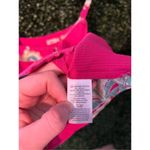 Faherty  Marina Seersucker Top Size Medium NWT Pink Orchid Photo 3