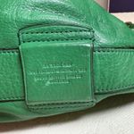 Ralph Lauren Leather Shoulder Bag Hobo Purse Green Photo 2