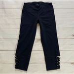 Athleta Black Mind Over Mat Capri Leggings Size Small Photo 1