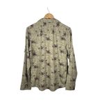 The North Face  Women’s Sniktau Sun Shirt in Tan Botanical Pattern Size L Photo 8