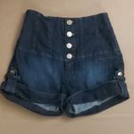 Sean John  High Waist Button Up Shorts 7 Junior Streetwear Denim Festival Casual Photo 0