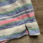 St. Tropez  West 100% Linen White, Pink, Green & Blue Shorts 6 Photo 4