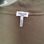 Splendid  army green lightweight open front cardigan size medium Photo 5