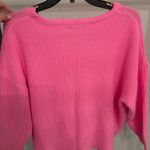 SheIn crop pink sweater  Photo 2