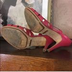 Cole Haan PINK PATENT LEATHER STRAPPY HEELED SANDALS (8B) Photo 13