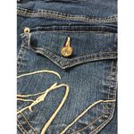 Gloria Vanderbilt  Women's Plus Blue Jean Shorts Zip Button Pockets Size 22W Photo 5