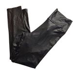 Material Girl Women's XL Black Faux Leather High Rise Leggings Casual Photo 0