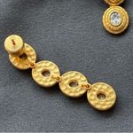 Julie Vos Gold and Silver Triple Drop Earrings Photo 5