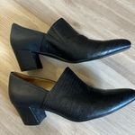 Naturalizer Black Crocodile-Embossed Loafers Size 8.5 Photo 4