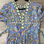 Diane Von Furstenberg  Gaines belted printed crepe de chine maxi dress Size 4 Photo 5