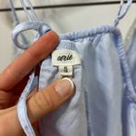 Aerie  Off-Duty Satin Flirty Tank & Shorts Set Photo 3