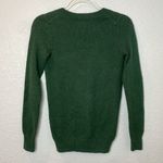 Gap  Green Vneck Long Sleeve Sweater Size XS Photo 3