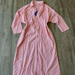 Elegant Red and White Striped Swim Cover Photo 2