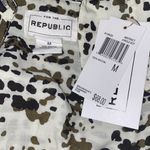 FOR THE REPUBLIC ✨Frayed collar dot button down top✨ Photo 6