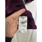 Old Navy  Burgundy Plaid Long Sleeve Shirt Dress Size Medium Tall Holiday Party Photo 6