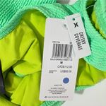 Hurley NWT $80 Green Textured Scrunch Swimsuit M Photo 2