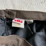 Vintage 90s Textured Long Midi Skirt Brown Size 6 Photo 3