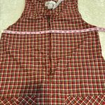 Carolina colours vintage women’s large plaid jumper dress Red Photo 3