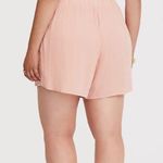 Torrid  Peach Lace Up Crepe Shorts Sz 1/1X Photo 11