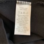 Everlane  Black Cotton Short Sleeve Dress M Minimalist Classic Everyday Photo 4