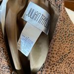 Julian Taylor  Vintage Cheetah Print Button Maxi Dress Photo 3