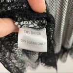 Hazel Haze off shoulder lace bottom blk/white top Black Size M Photo 7