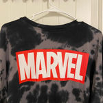 Her Universe EUC | Marvel women’s black dyed oversized long sleeve shirt — large Photo 6