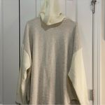 POL Cream and Gray Cardigan with Hooded Design Photo 5