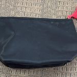 Tarte Black Makeup Bag with Pink Tassel Cosmetic Pouch Travel Zip Case Photo 2