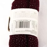 Xhilaration Vintage 2010s Burgundy Tights with Silver Metallic Flecks - S/M Photo 2