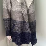 Modcloth  chunky stripe cardigan with pockets size small Photo 2