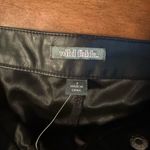 NWT Wild Fable Faux Leather Skirt with Zipper Details Black Size 8 Photo 2