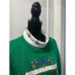 Holiday Time  Embroidered Graphic Turtleneck Sweater in 20W Photo 1